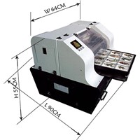 High precision white ink printer acrylic printer