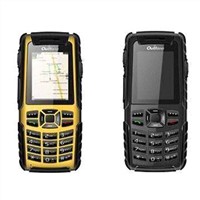 IP67 Water-resistant Rugged Mobile Phones with GPS Tracking and Walkie-Talkie