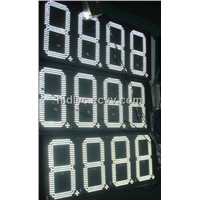 LED gas price display