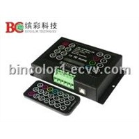 LED lamp with colorful dimmer controller (IR infrared remote control