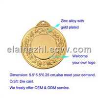 Metal blank medal--freely offer OEM &amp;amp; ODM