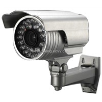 QF-758 Color CCD Waterproof Day and Night Varifocal Lens IR Box Security CCTV Camera