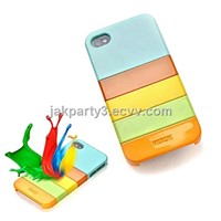 ROCK Brand Hard Colorful Stacks Cover Case w/ Retail Package - Kinds of Colors