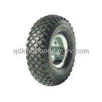 Rubber wheel,Pneumatic wheel,Hand truck wheel 10&amp;quot;X3.00-4  PR1811