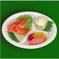 Set Meal Tray,Hamburger Box,Compartments Box and Tray,Paper Cup,Disposable Biodegradable Tableware
