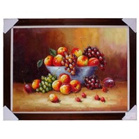 Still life painting,Fruit oil painting,Europ Oil painting