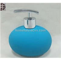 Stoneware rubber finished Liquid Soap Dispensers