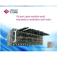 Wavecom16 slot bulk sms modem pool for bulk sms sending, high speed