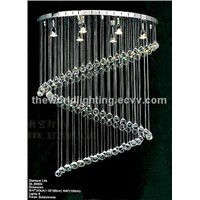 (XYS024)2012 Hot Selling Modern Crystal Pendant Lamp China