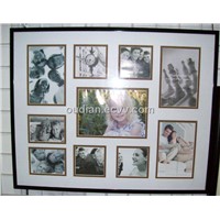 antique style picture frame with mdf back, mount