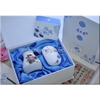 blue and white porcelain business gift set (NCP-15)