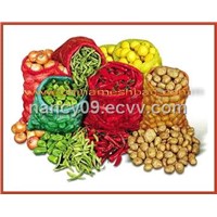 durable PP tubular mesh bag with fare price to packaging vegetable fruit ,firewood and so on