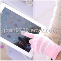 finger touch gloves for iPone, Tablet PC, ATM divices with variety colors and models