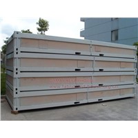 foldable container house, Demountable container house, sandwich panel container