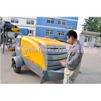 hot selling trailer-mounted concrete pump on sale