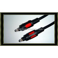 optical digital cable PVC sheath and gold plated connector