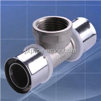 press fittings female threaded tee