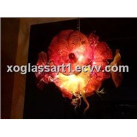 xo glass art decoration chandelier XO-201131