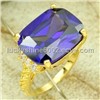 2012 newest fashion jewelry   wholesale fine jewelry  ring  blue amethyst Ring