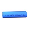 ICR14650-1000mAh Cylindrical Li-ion Rechargeable Batteries with 3.7V Voltage