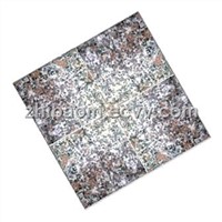 Inequable Granite G687 Red White Mosaic Tiles