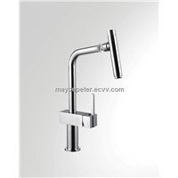 Single handle kitchen faucet mixer tap with bubble universal rmoving head(063530)