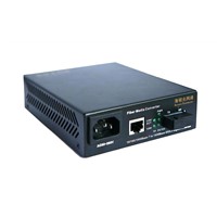10/100/1000Mbps adaptive Gigabit Ethernet Fiber Media Converter