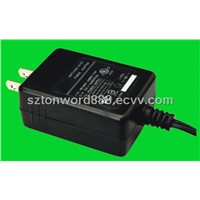 12V 1A PSE UL Wall Plug Adapter