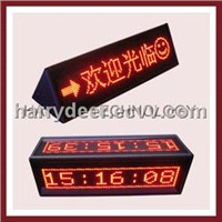 16x64 Desktop Programmable Double-Sided LED Moving Display Scrolling Display