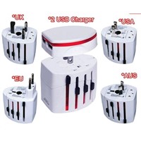 2012 New Universal Travel Plug Gift ,International All-In-One Power Adapter,World Travel Charger