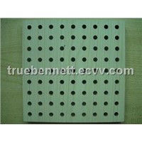2012 Wooden grooved perforated Acoustic Panel