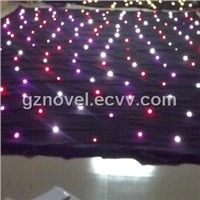3mx6m RGB Color Stage Light / Soft LED Curtain