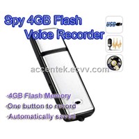 4GB Mini USB Driver Hidden Spy Voice Recorder Digital Audio Recorder USB Flash Drive Memory Storage