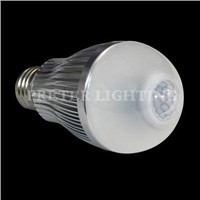 7W E27 5630 SMD Infrared LED Motion Sensor Light Bulb 3000 - 7000K Lifespan 50, 000 Hrs
