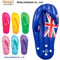 Aussie flag inflatable thong, large giant inflatable thong mattress, inflatable slipper mattress
