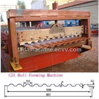 C21 Color Steel Sheet Forming Machine