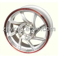 Car alloy wheel rim