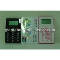 Card phone , mini phone slim design phone