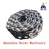 Chain link for excavator and bulldozer