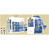 Concrete block molding machine