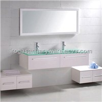Double Glass Sink Vanity Sets (IS-2114)