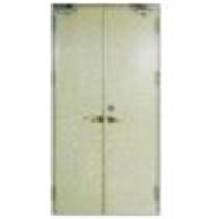Double Open Fireproof Steel Doors(Galvanized Metal Door)