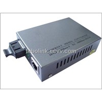 FB 10/100/1000M Single Fiber Media Converter external power