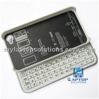 Hard case for iPhone 4/4s with Wireless bluetooth slider QWERTY keyboard