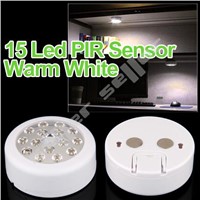 Infrared PIR Auto Sensor Motion Detector 15 LED Light Lamp