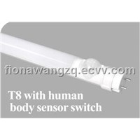 LED T8 Tube with Human Body Sensor Switch