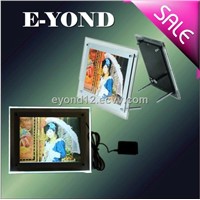 LED table stand version crystal photo frames