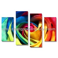 NEW FLORAL CANVAS GROUP PAINTINGS
