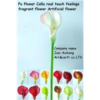 PU Flower calla Real touch feelings Fragrant Flower Artificial Flower