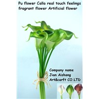 PU Flower calla Real touch feelings Fragrant Flower Artificial Flower